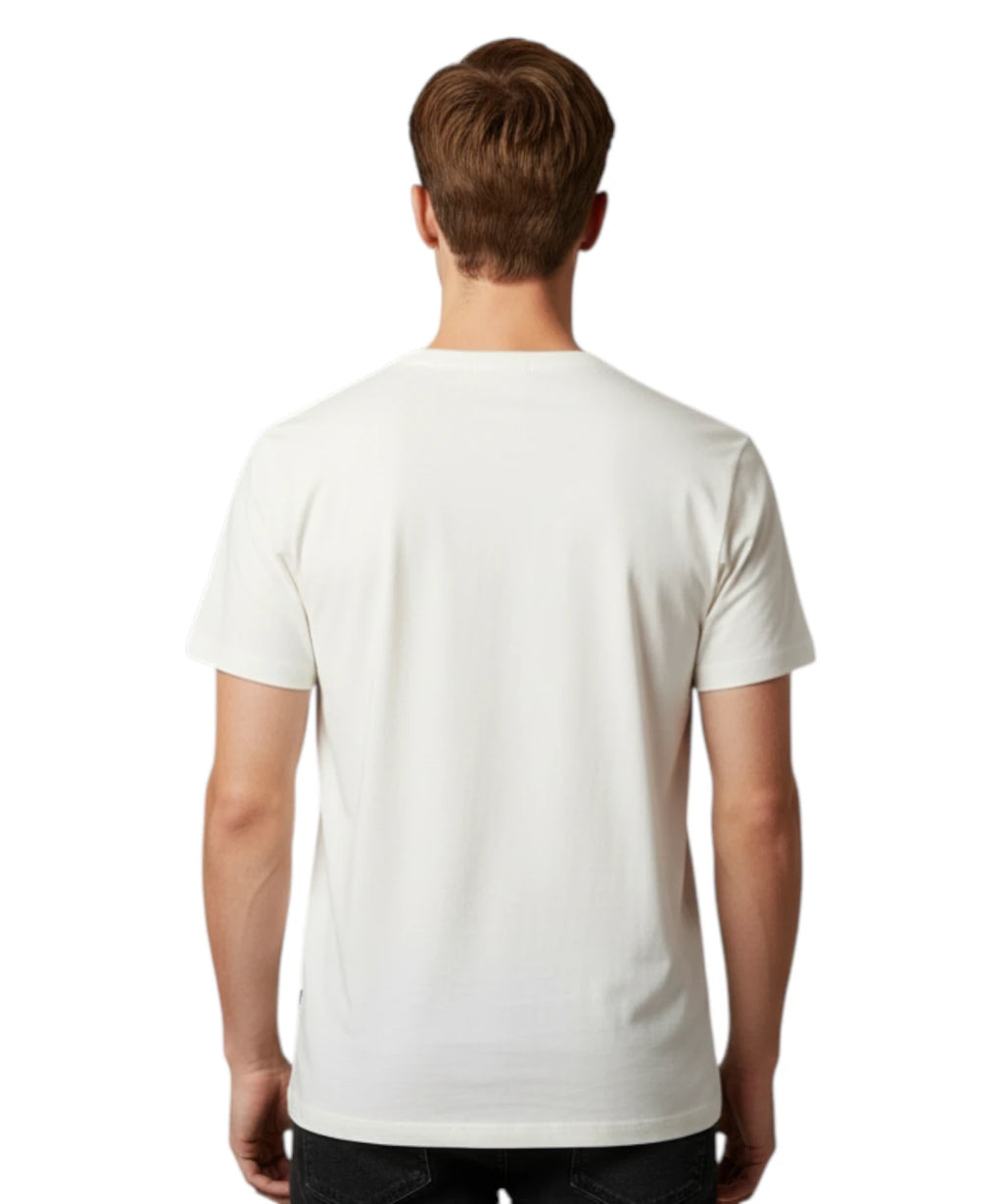 Men's Portofino MC2 Saint Barth T-Shirt with Gin Embroidery