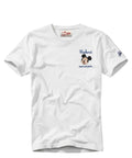 T-Shirt Uomo Portofino MC2 Saint Barth con Ricamo Mickey