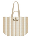 MC2 Saint Barth Striped Cotton Bag