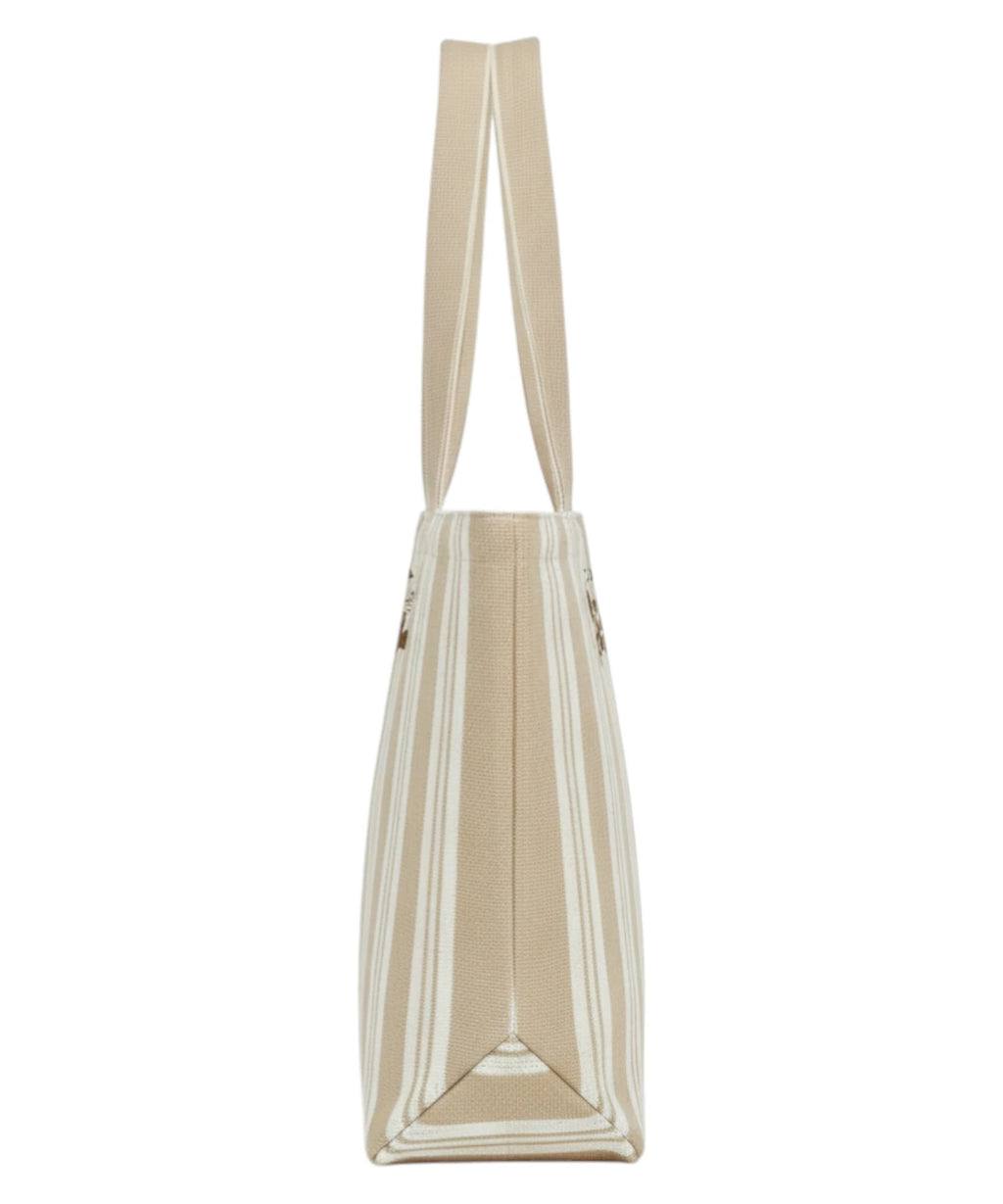 MC2 Saint Barth Striped Cotton Bag