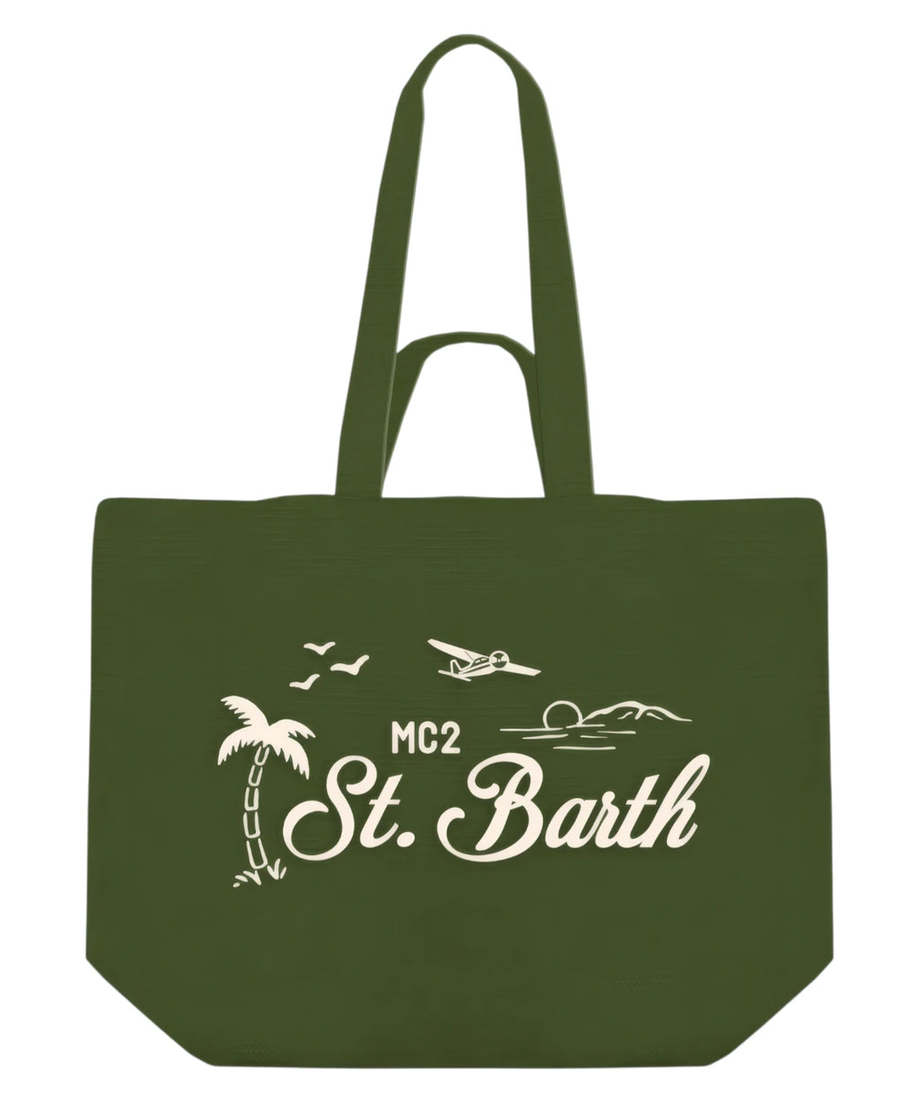 Bolso Essential MC2 Saint Barth en algodón