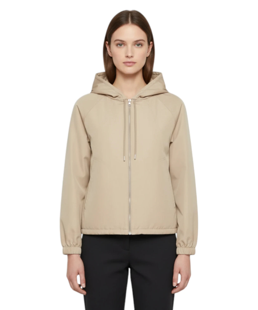 ZUCCA Marella Drip-proof Raincoat with Hood