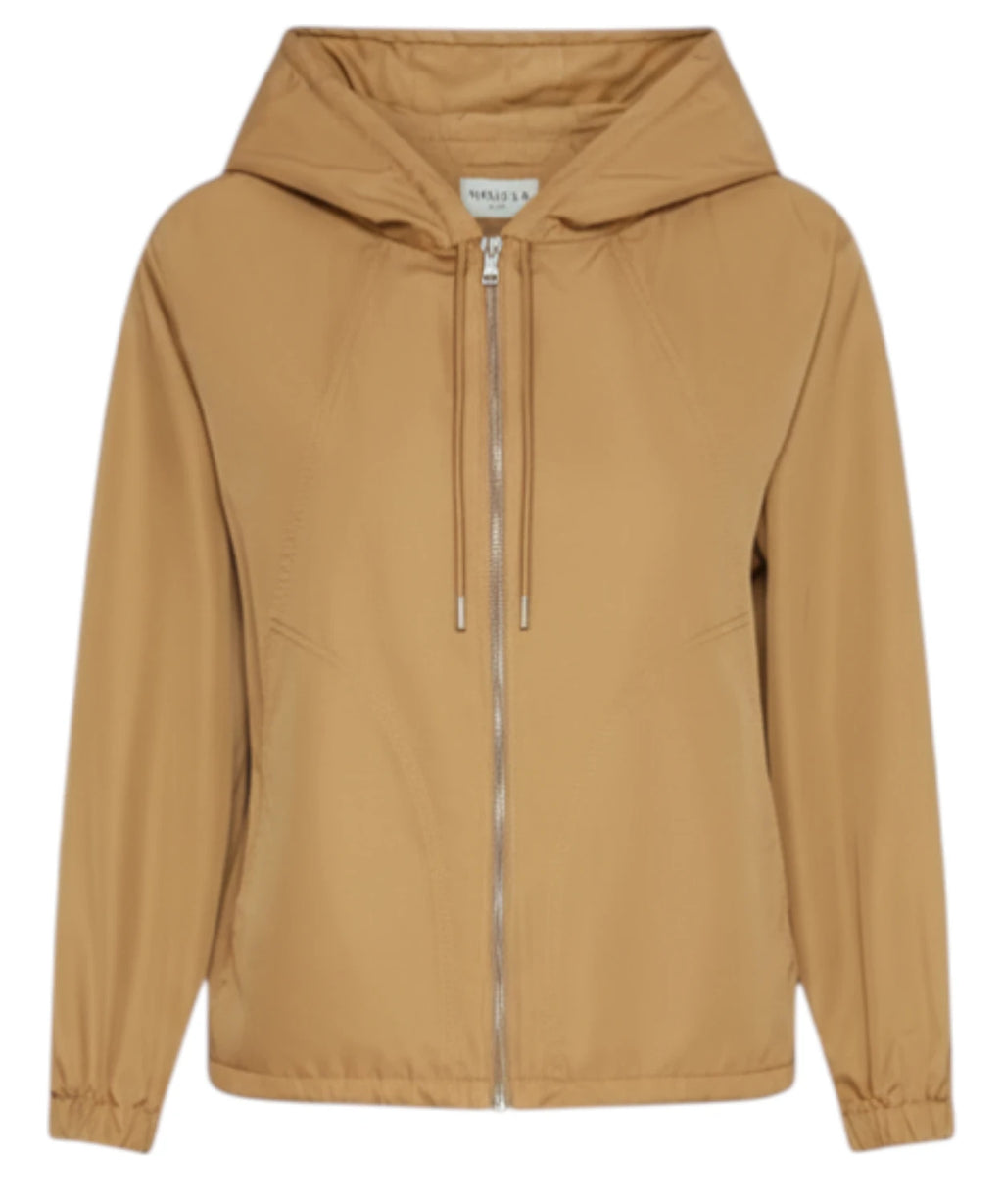 Marella Water-Repellent Hooded Raincoat