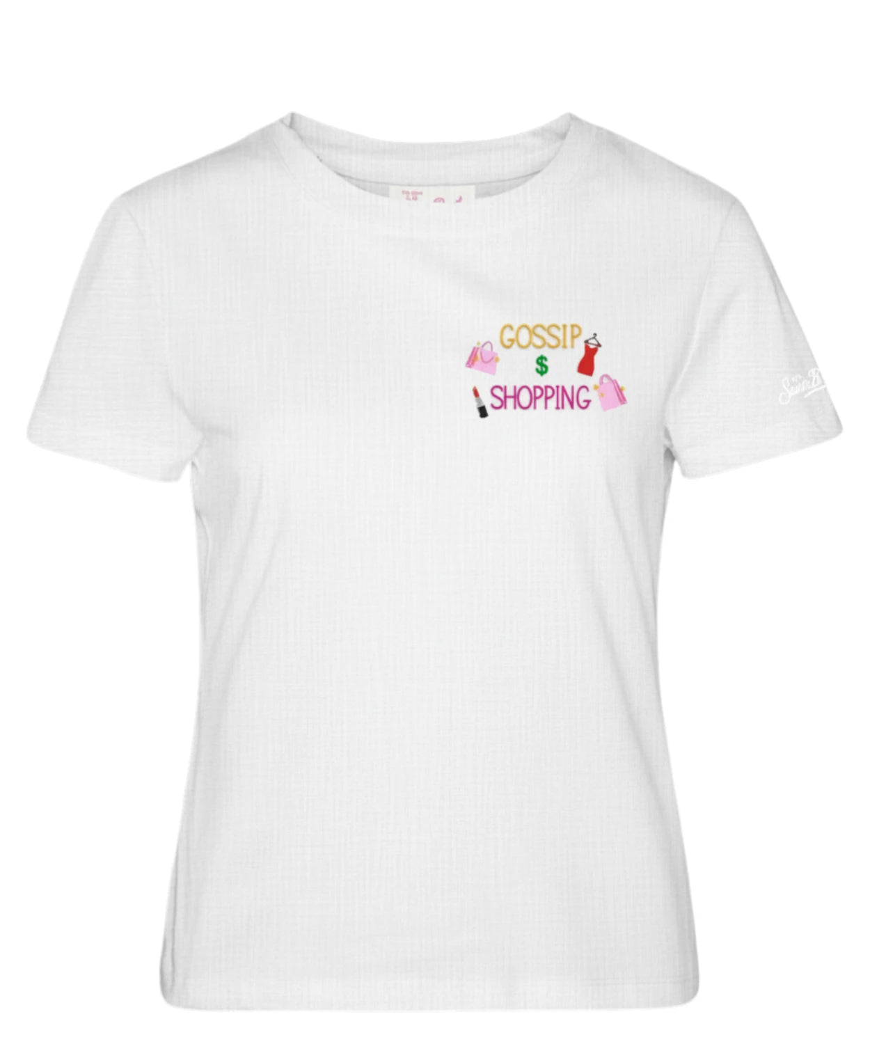 Emilie MC2 Saint Barth Embroidered T-Shirt