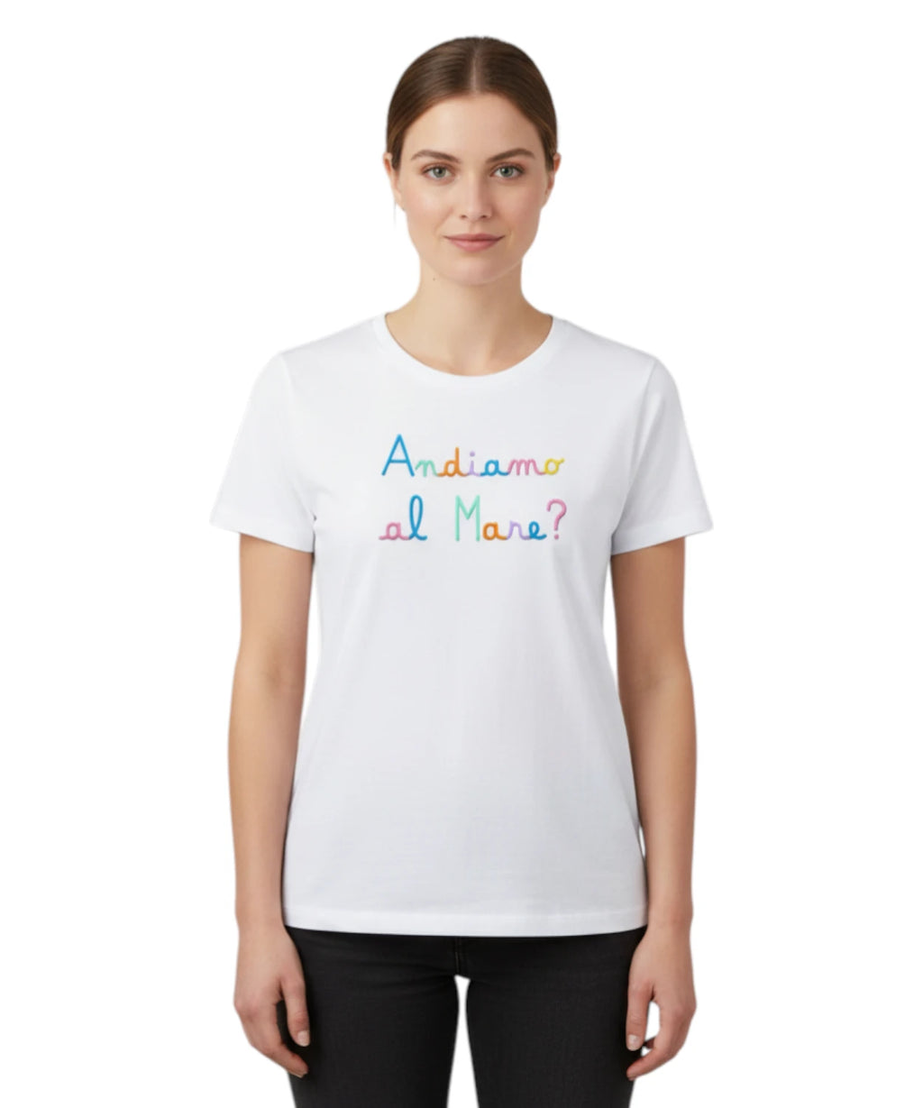 Emilie MC2 Saint Barth Embroidered T-Shirt
