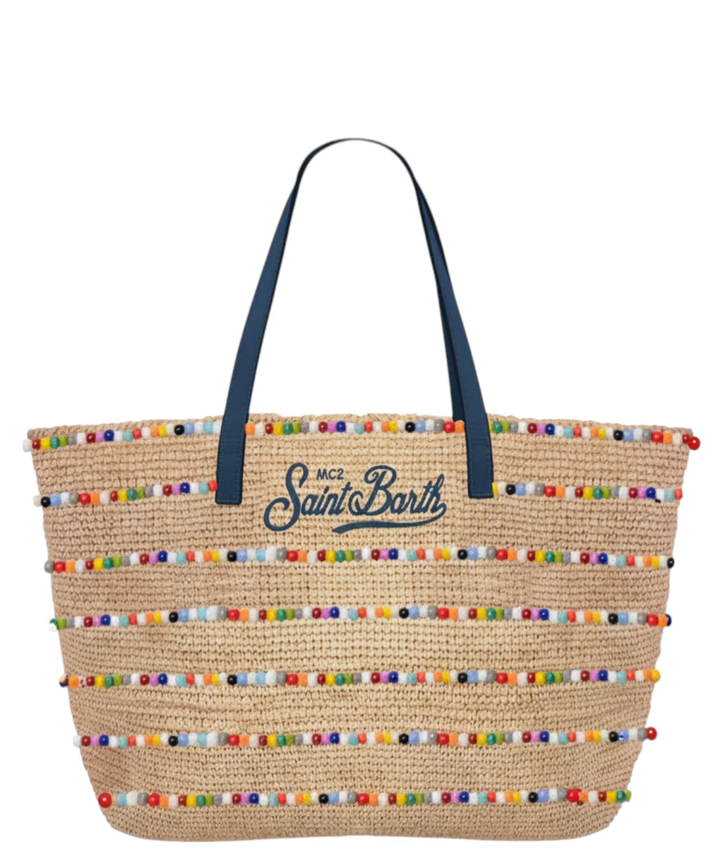 MC2 Saint Barth Raffia Bag for the Summer Season