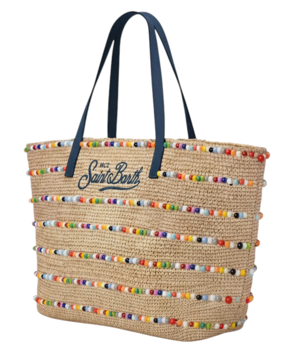 MC2 Saint Barth Raffia Bag for the Summer Season