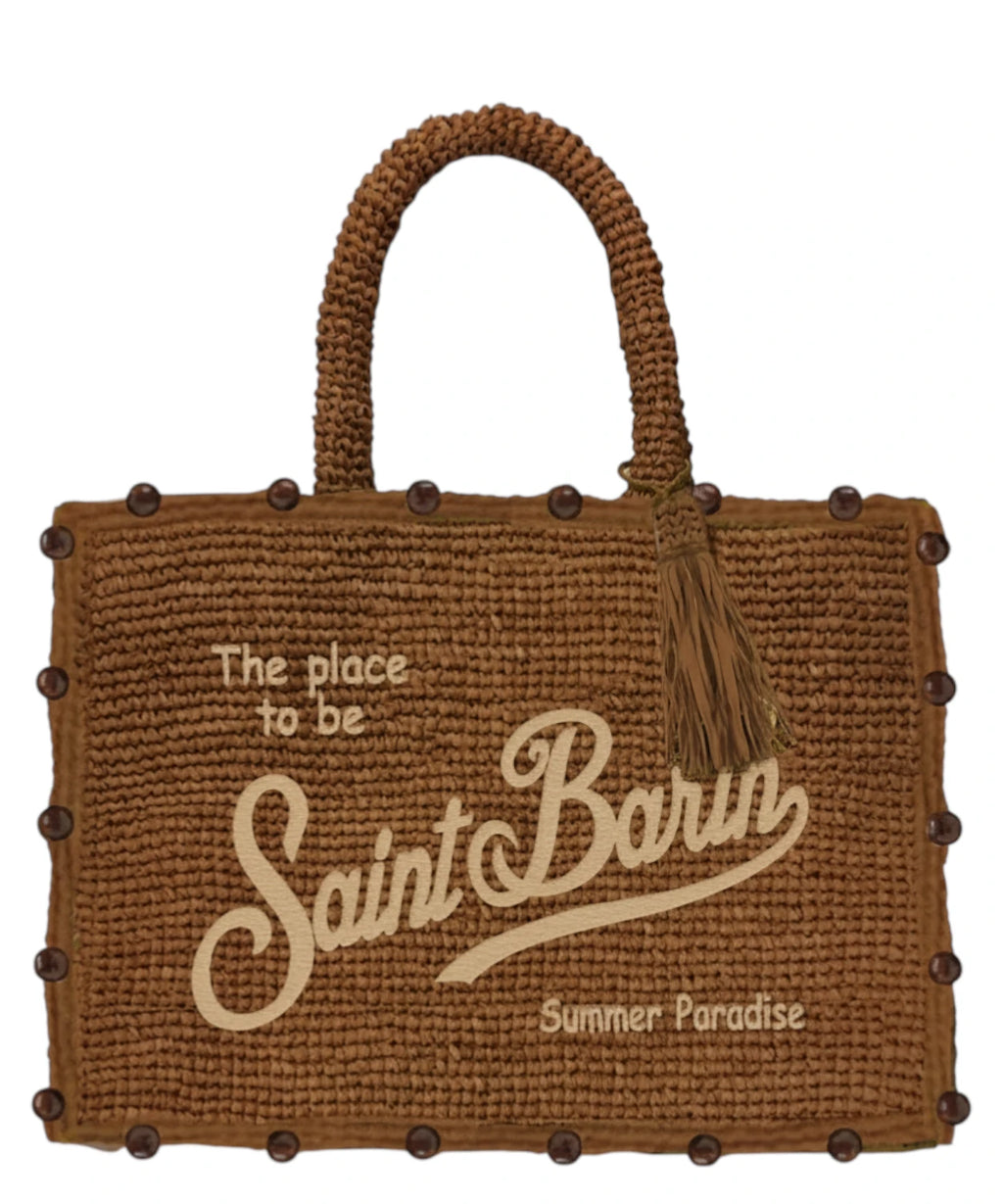 MC2 Saint Barth Colette Raffia Bag