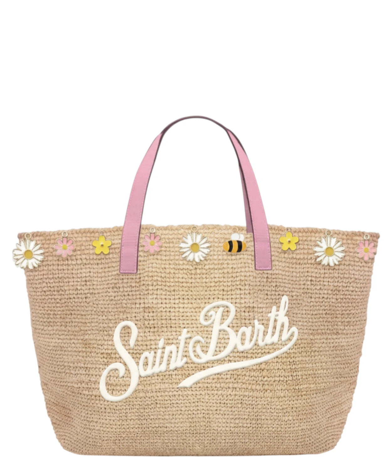 MC2 Saint Barth Summer Raffia Bag with Charm