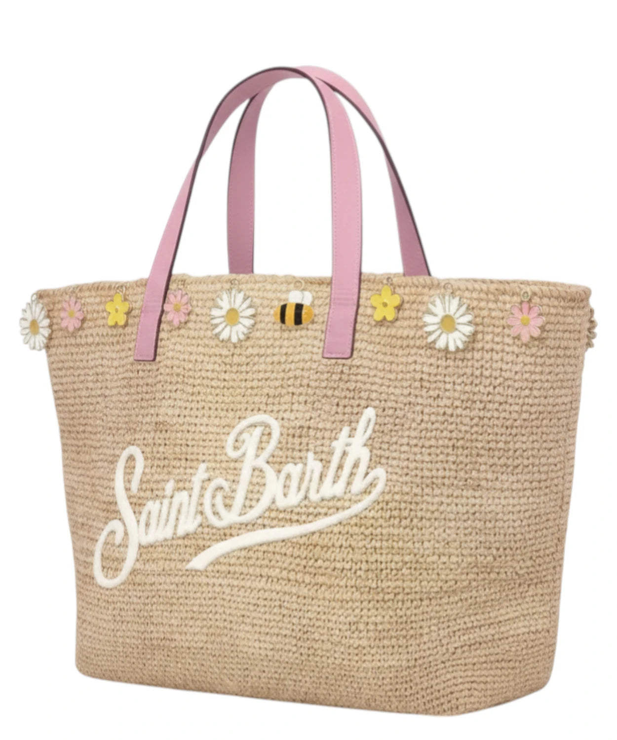 MC2 Saint Barth Summer Raffia Bag with Charm