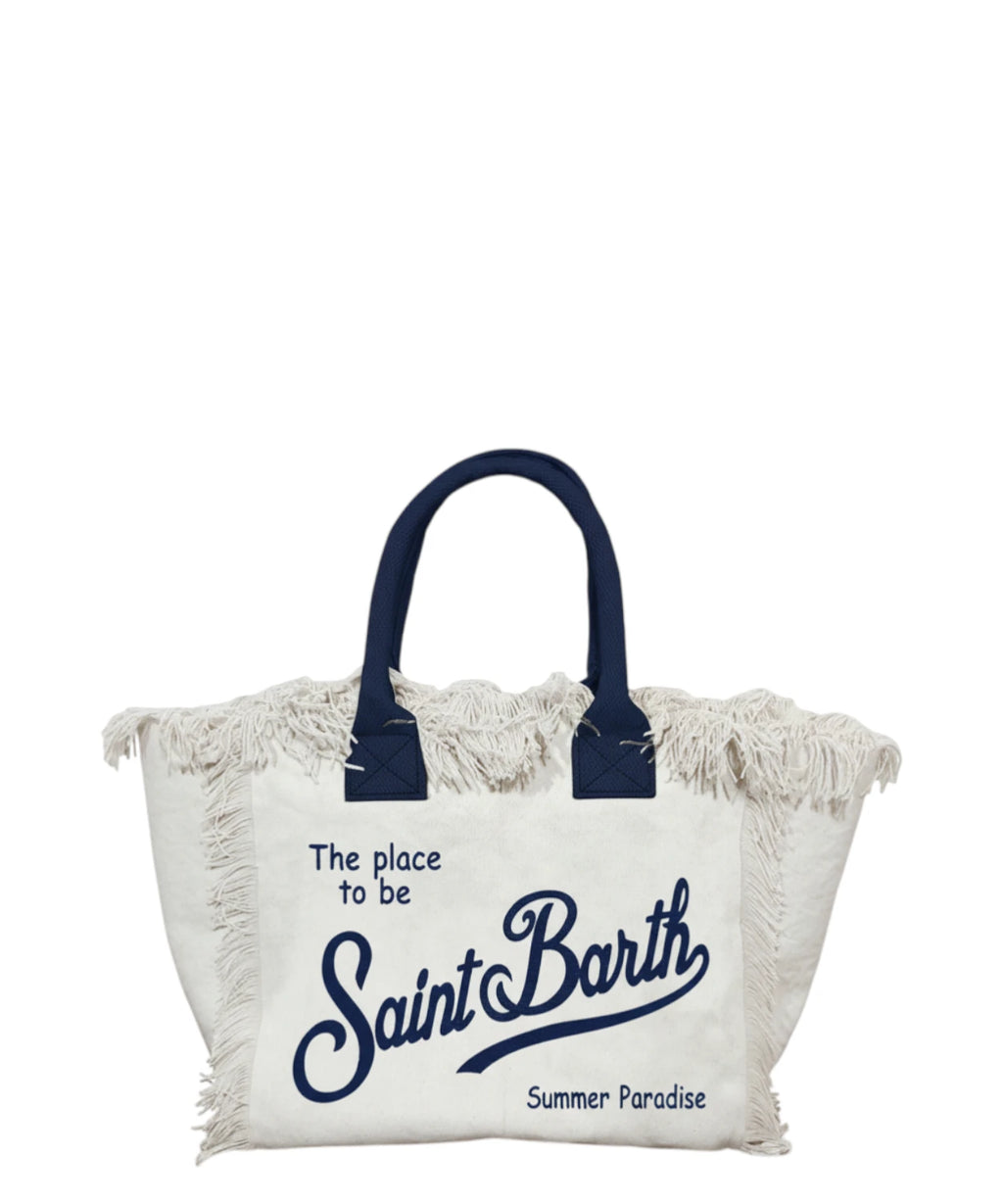 MC2 Saint Barth Mini Vanity Bag Canvas with Shoulder Strap