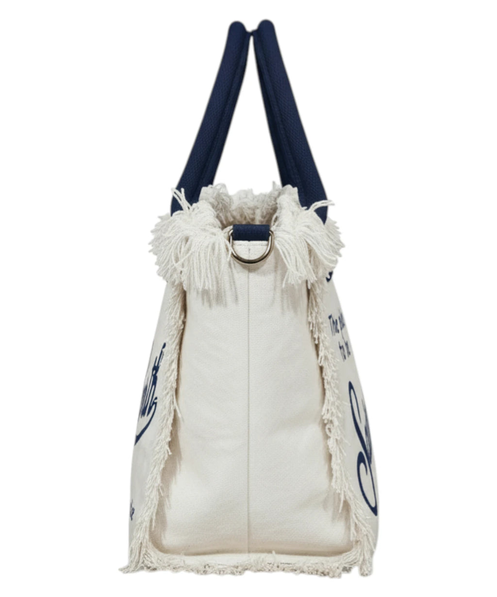MC2 Saint Barth Mini Vanity Bag Canvas with Shoulder Strap