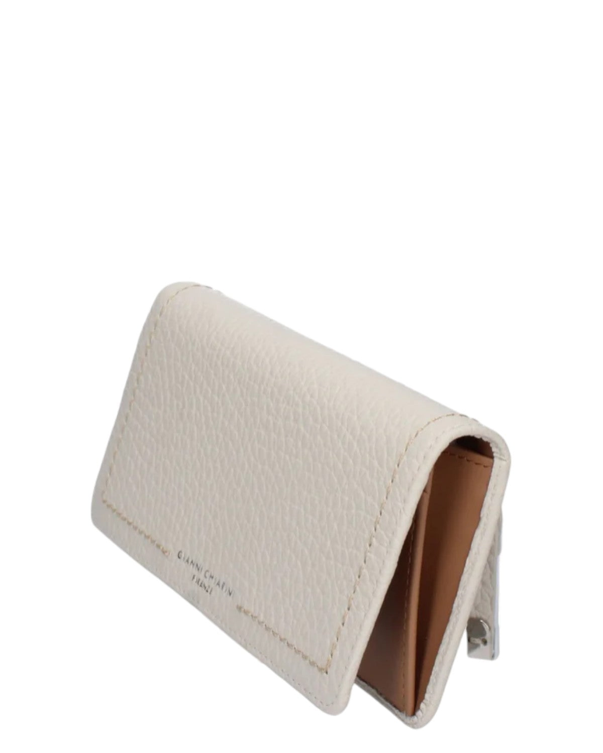 Gianni Chiarini Bubble Leather Wallet with Button