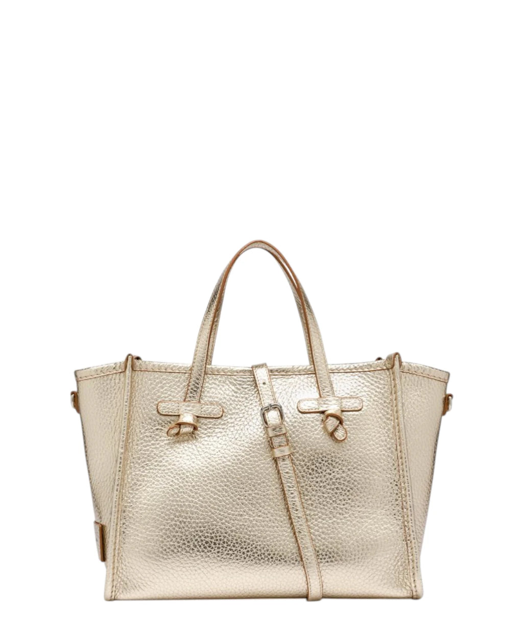 Marcella Gianni Chiarini Bubble Double Leather Bag with Pouch