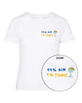 T-shirt Emilie 99% Gin 1% Tonic-Mc2 Saint Barth-T-shirt-Vittorio Citro Boutique