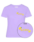 T-shirt Emilie Lilla “Acida” con Limoni-Mc2 Saint Barth-T-shirt-Vittorio Citro Boutique