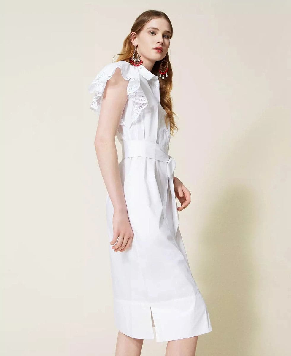 Abito in popeline-Abiti-Twinset-Vittorio Citro Boutique