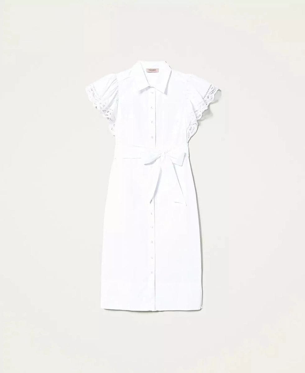 Abito in popeline-Abiti-Twinset-Vittorio Citro Boutique
