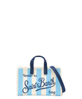 Phone Stripes Bag MC2 Saint Barth with Shoulder Strap