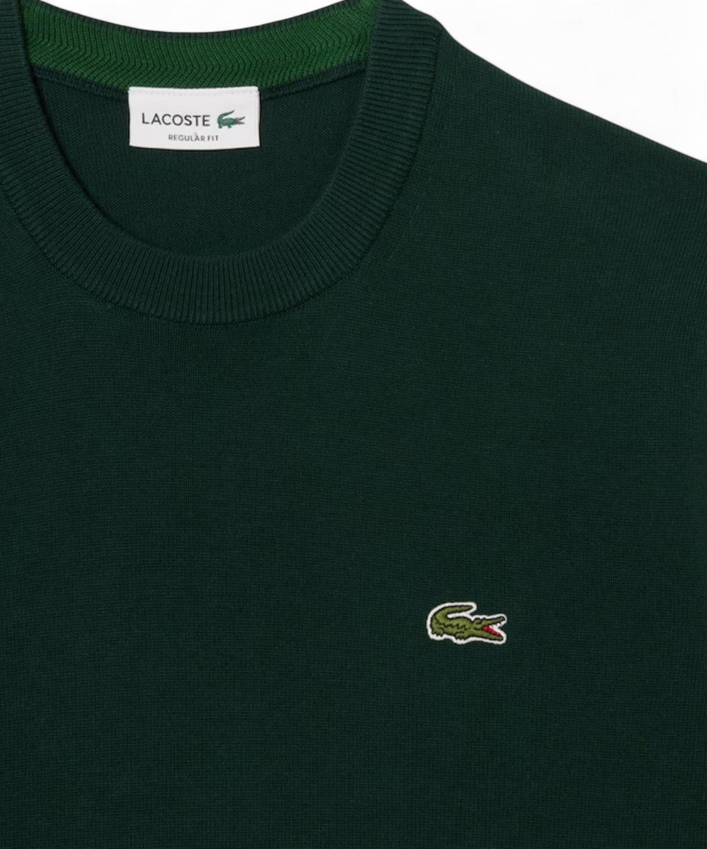 Maglione girocollo in misto lana-LACOSTE-Maglieria-Vittorio Citro Boutique