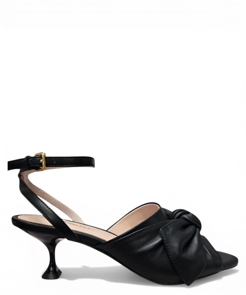 Coccinelle Women's Smooth Leather Heeled Sandal