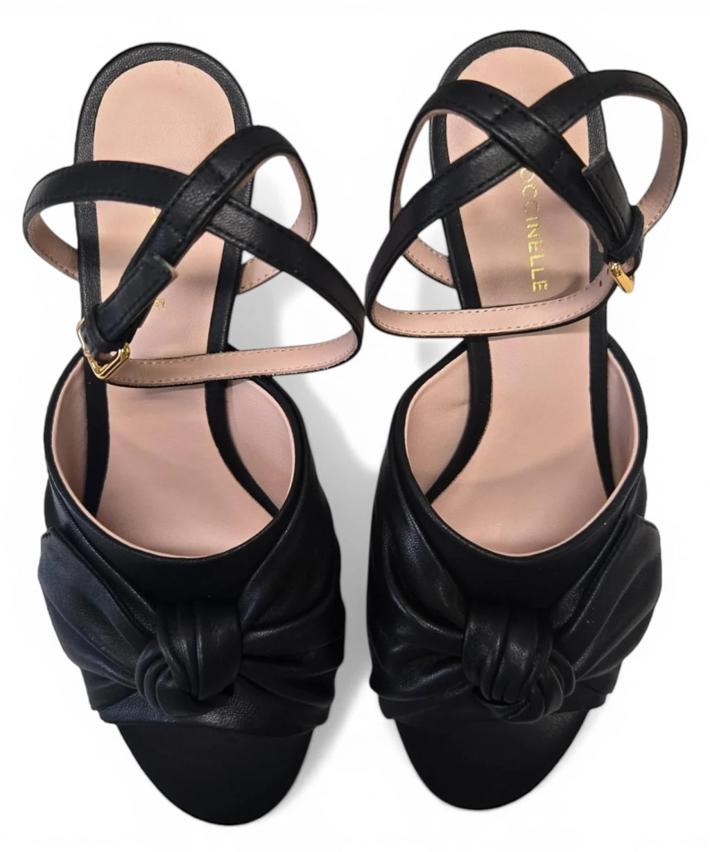Coccinelle Women's Smooth Leather Heeled Sandal