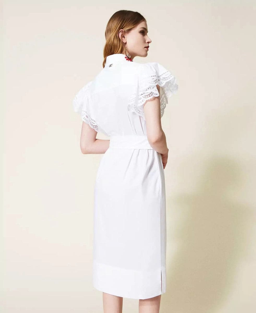 Abito in popeline-Abiti-Twinset-Vittorio Citro Boutique