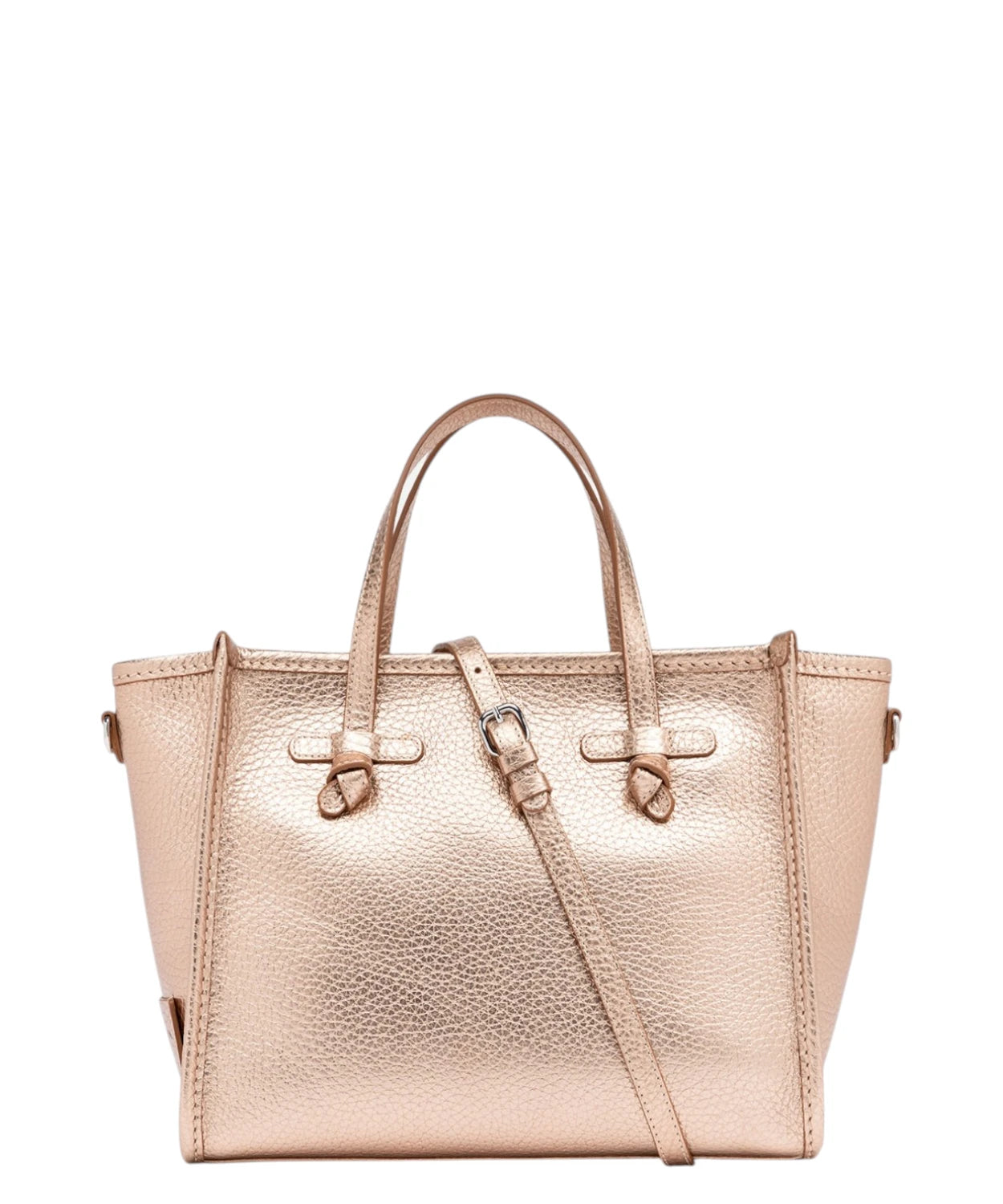 Miss Marcella 32 Gianni Chiarini Bag in Double Grain Leather with Shoulder Strap