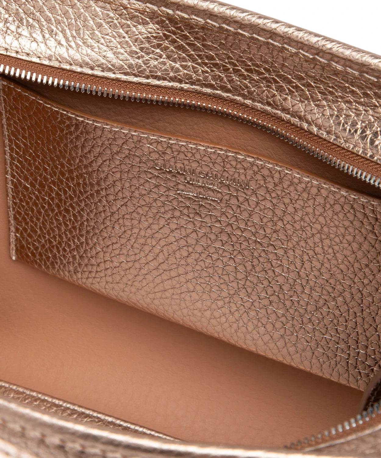 Miss Marcella 32 Gianni Chiarini Bag in Double Grain Leather with Shoulder Strap