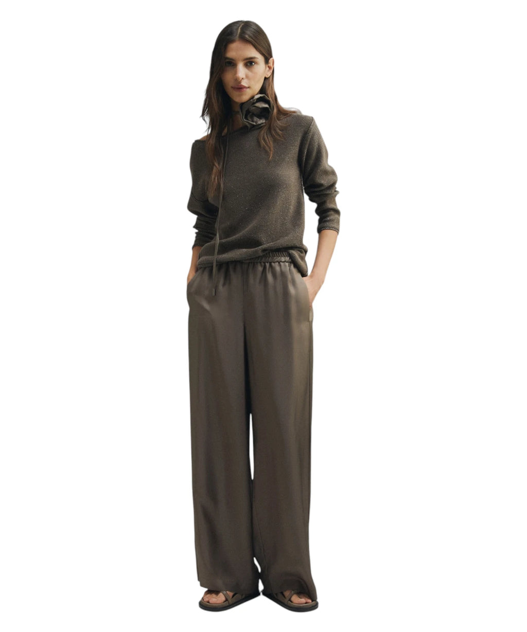 Marella VASTO Cotton and Lurex Sweater