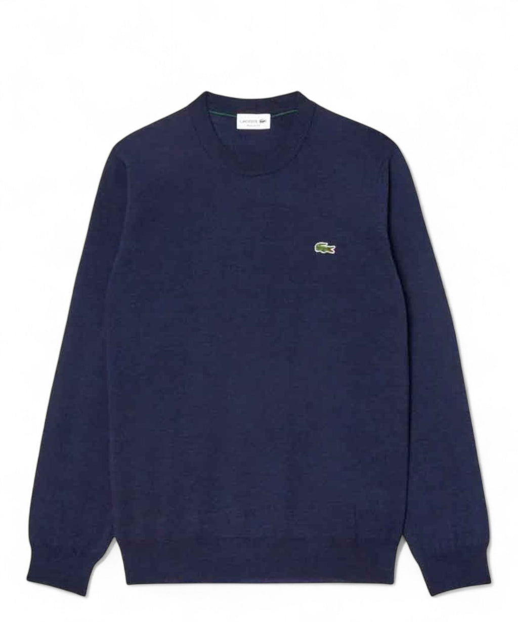 Lacoste crew-neck sweater in wool blend
