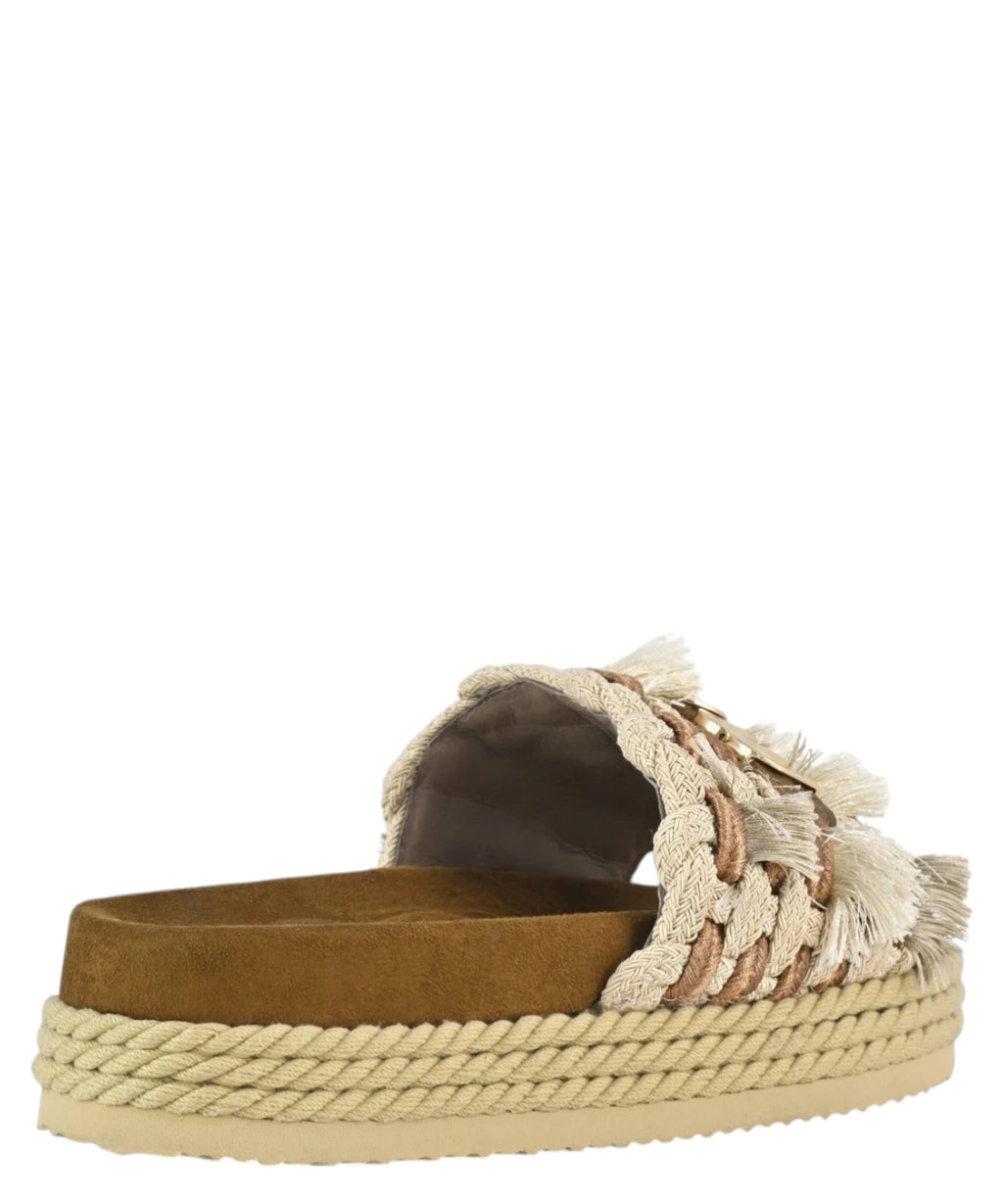 Mou fringe summer sandals