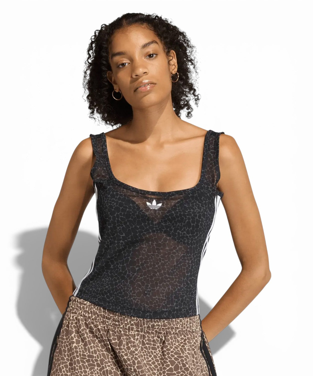 Canotta Adidas Originals Animalier Slim Fit