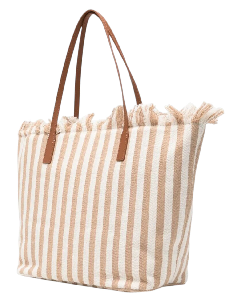 Bolso Shopper City MC2 Saint Barth en lona a rayas