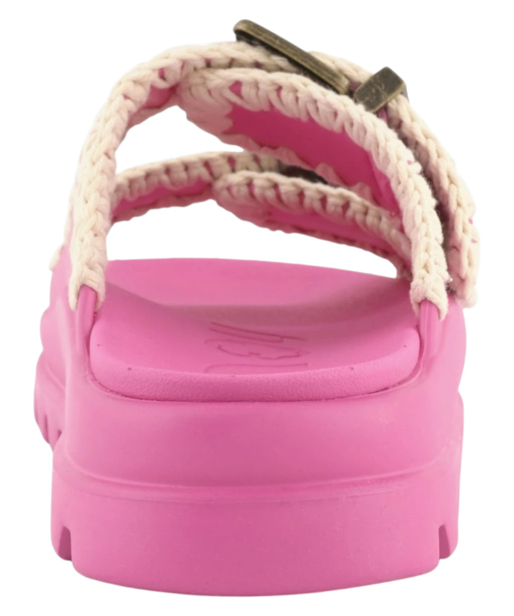 Mou Eva One-Piece Slide Two Buckles Women's Summer Sandals