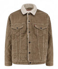 Levi’s® Relaxed Fit Sherpa Trucker Giacca in Denim Foderata
