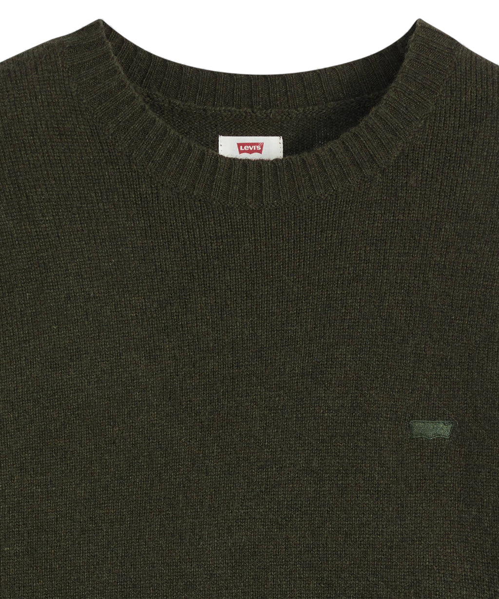 Sweter Levi’s® Original Housemark z okrągłym dekoltem z wełny