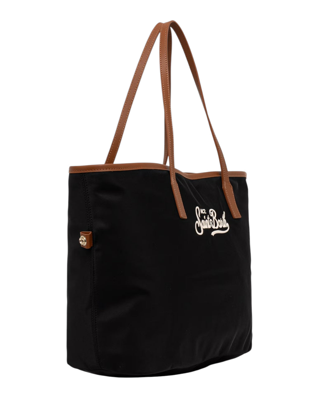 Black Nylon City Bag for Everyday Use
