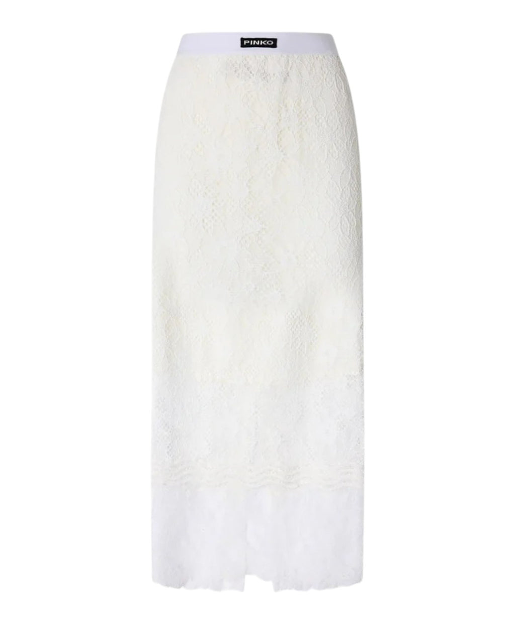 Pinko Harmonie Lace Midi Skirt