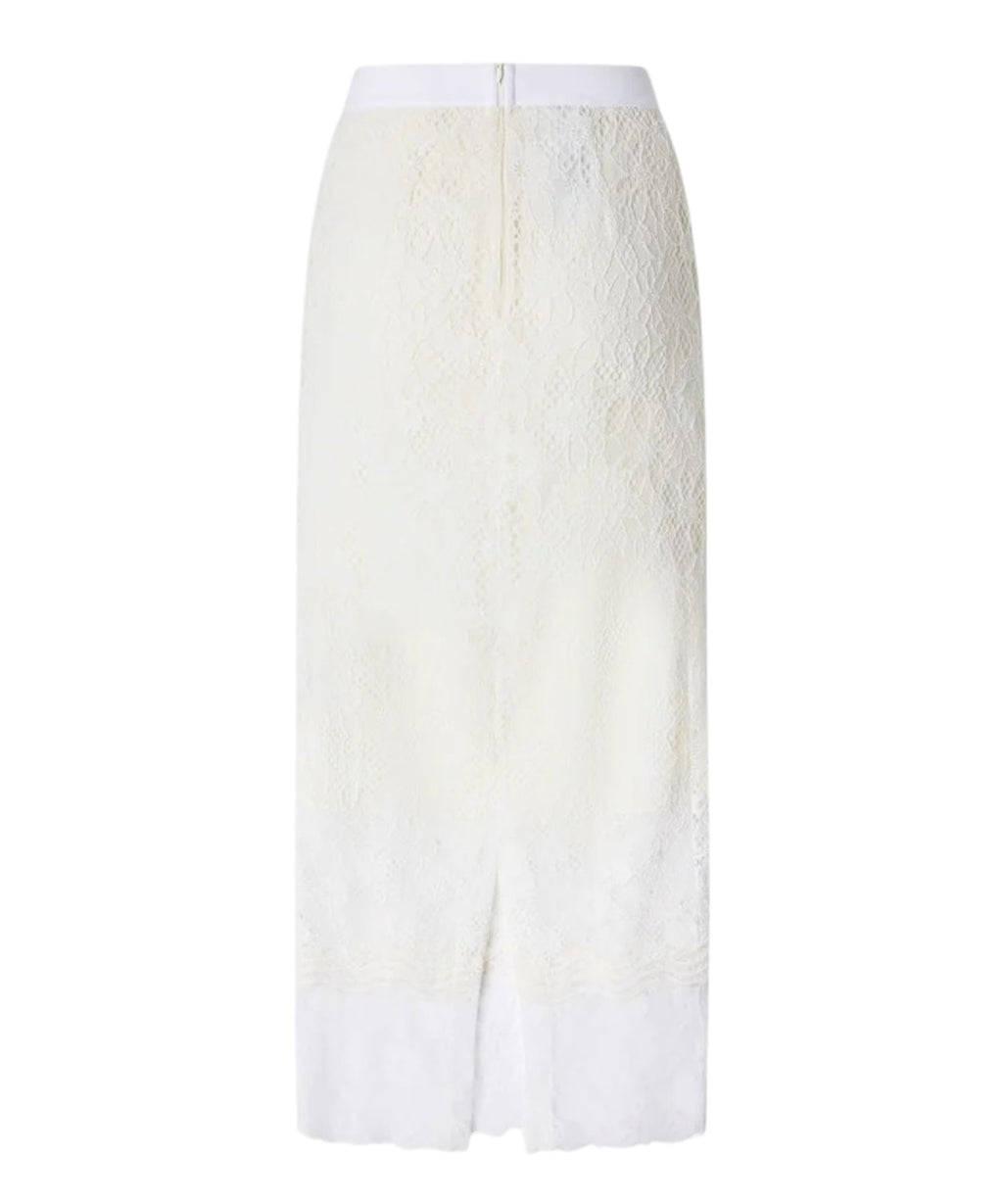 Pinko Harmonie Lace Midi Skirt