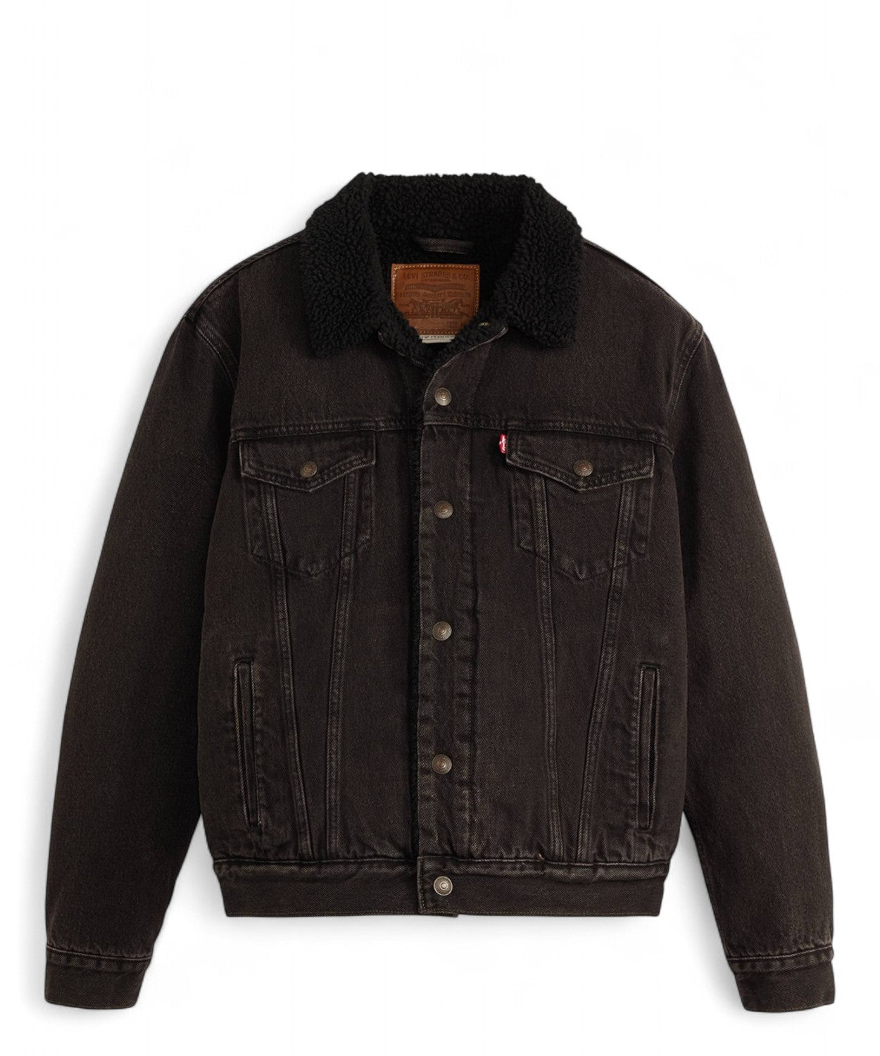 Levi’s® Trucker Type III Giacca di Jeans Foderata in Sherpa