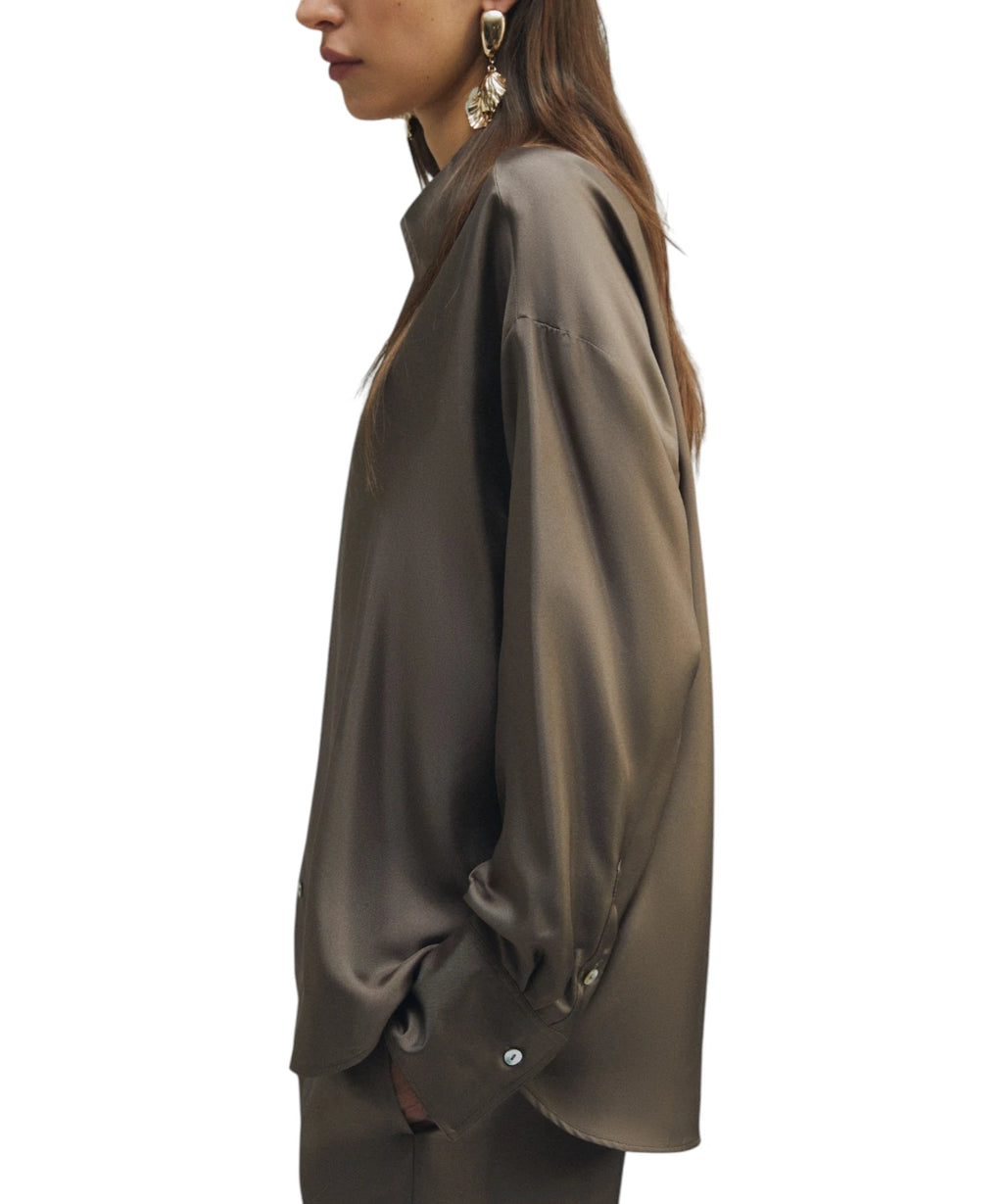 Marella FARO silk twill shirt