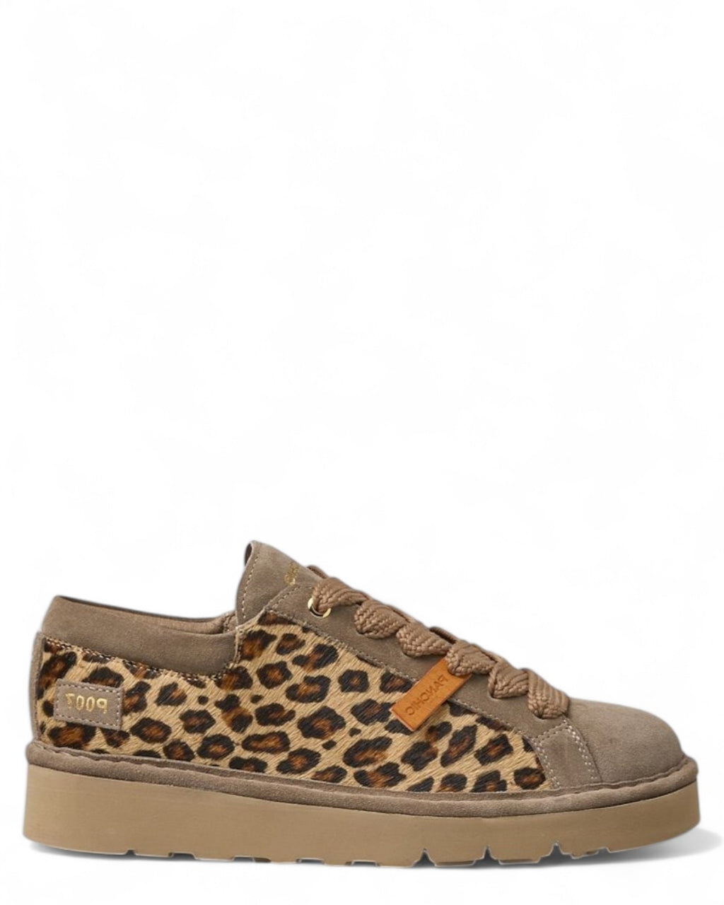 Sneakers P007 in Cavallino e Camoscio Leopardato-PANCHIC-Sneakers-Vittorio Citro Boutique