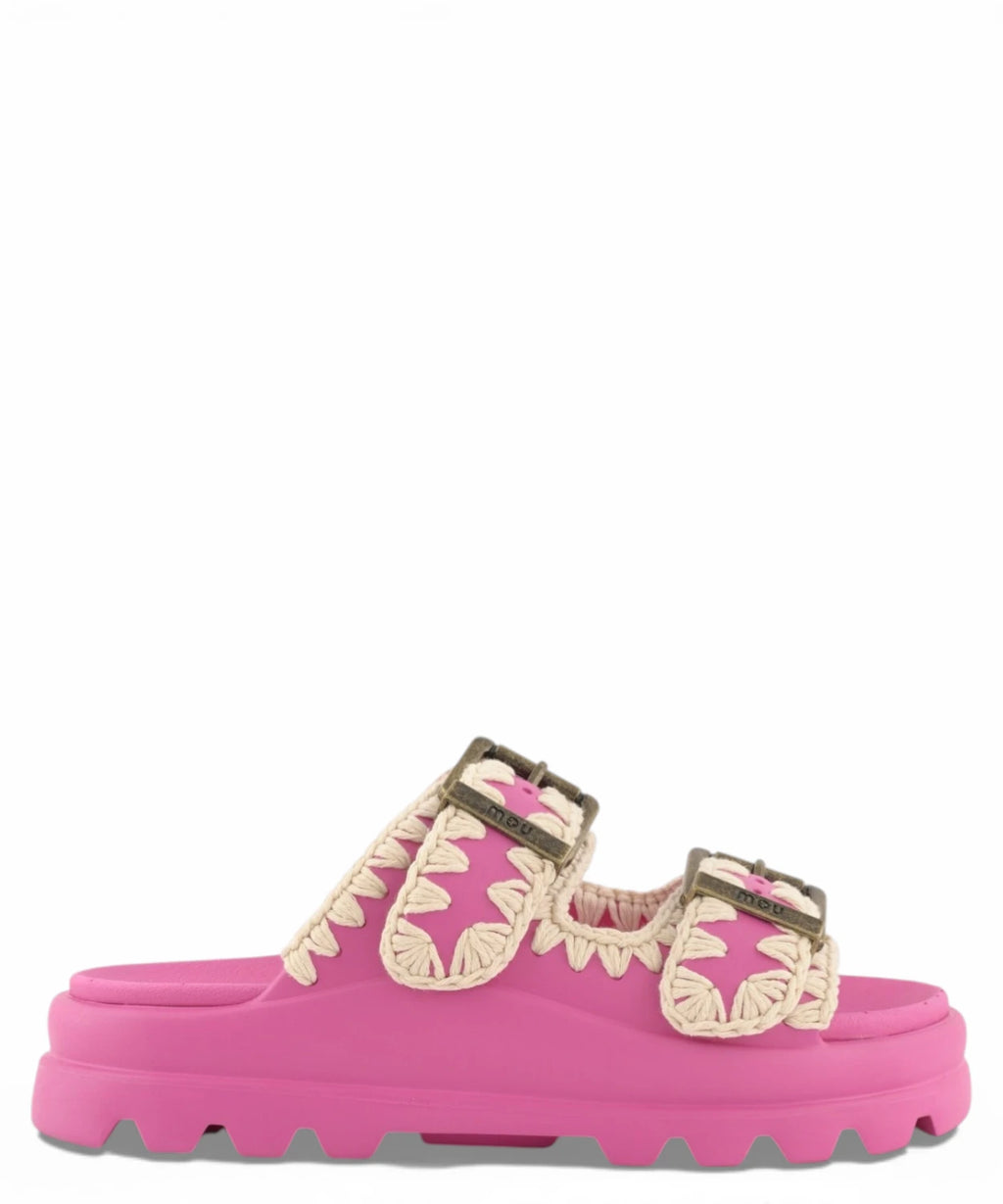 Mou Eva One-Piece Slide Two Buckles Women's Summer Sandals