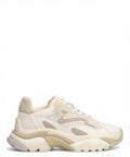 Chunky Ash Addict Sneakers in Leather and Technical Fabric