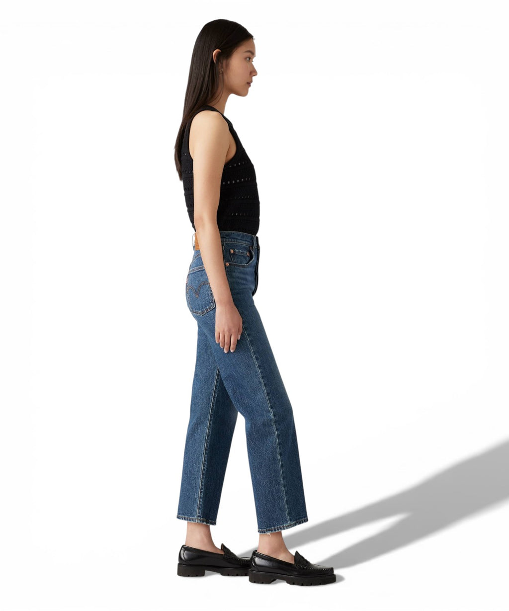 Levi's Ribcage Straight Ankle High-Waisted Jeans
