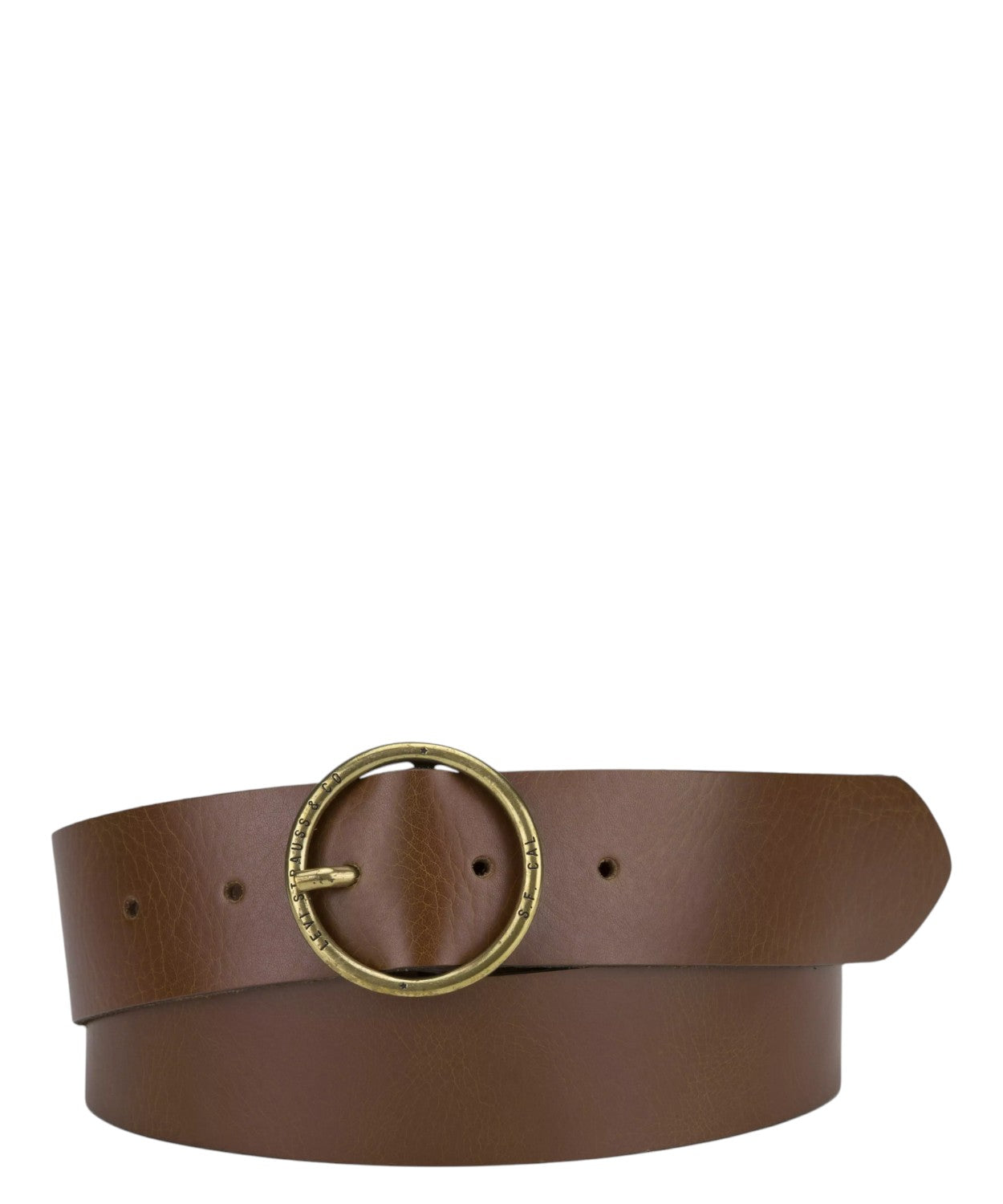 Levi's Genuine Leather Belt with Ring Buckle