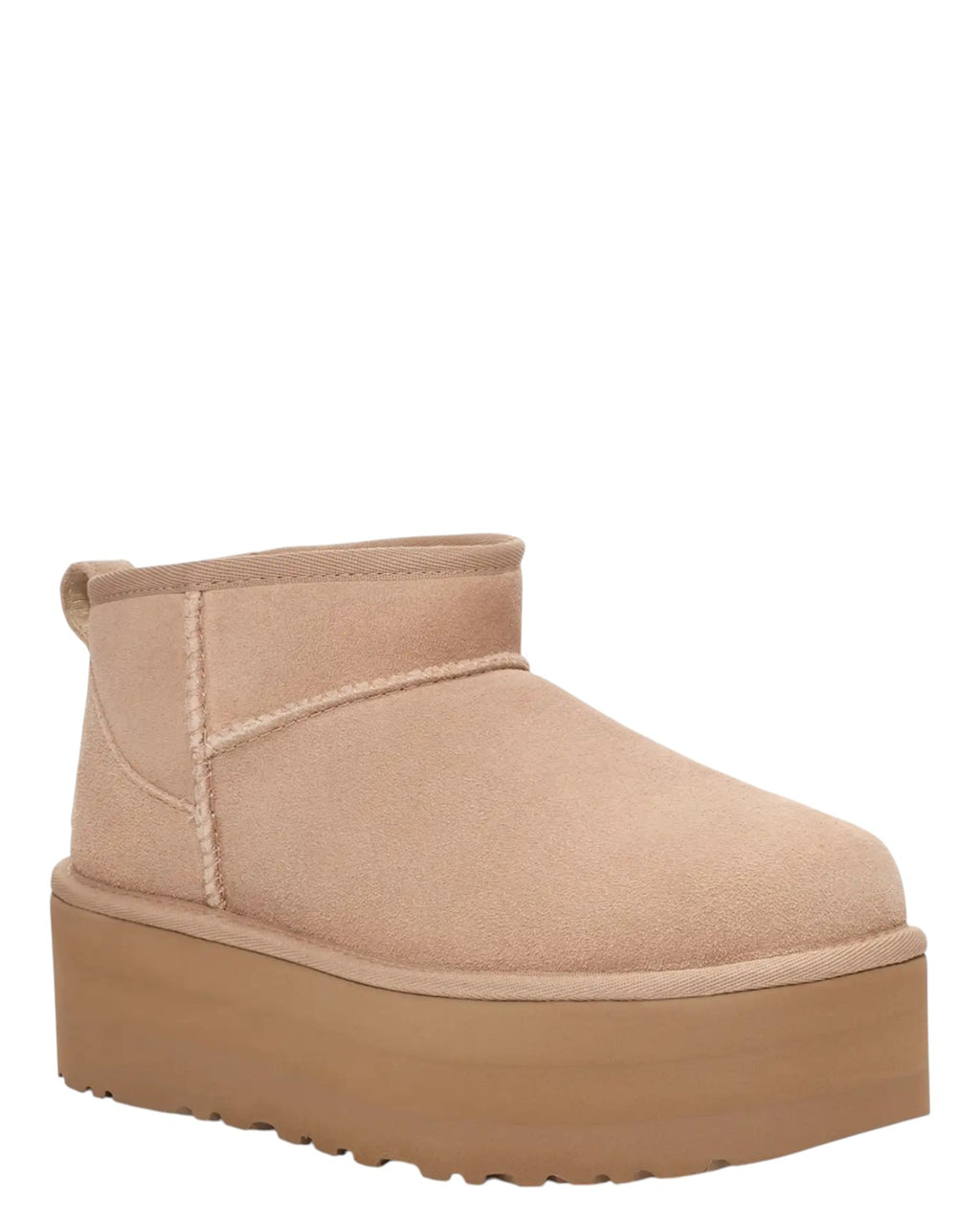 UGG Classic Ultra Mini Platform Boots Sand