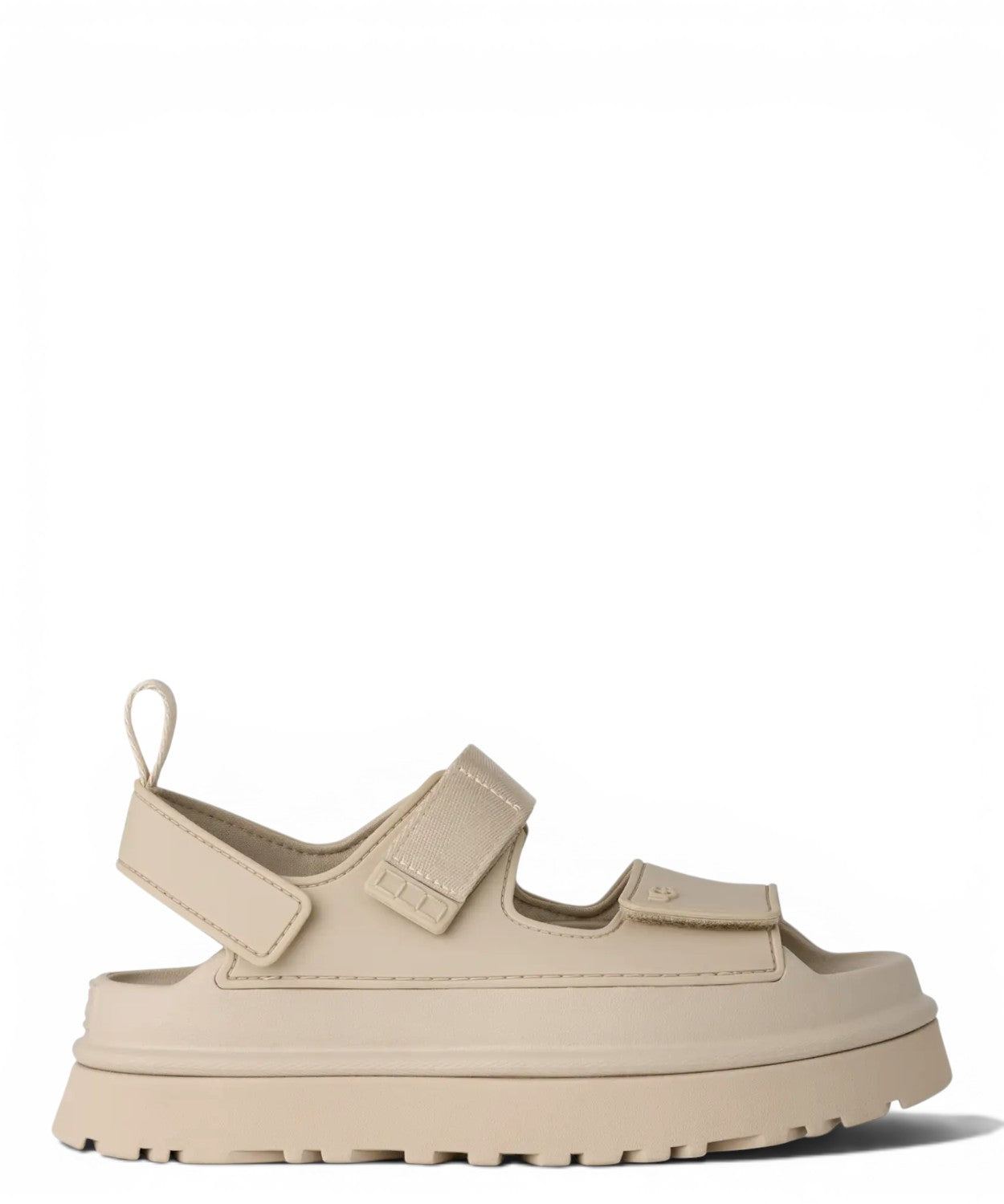 Sandalias UGG GoldenGlow con plataforma y suela carrarmato