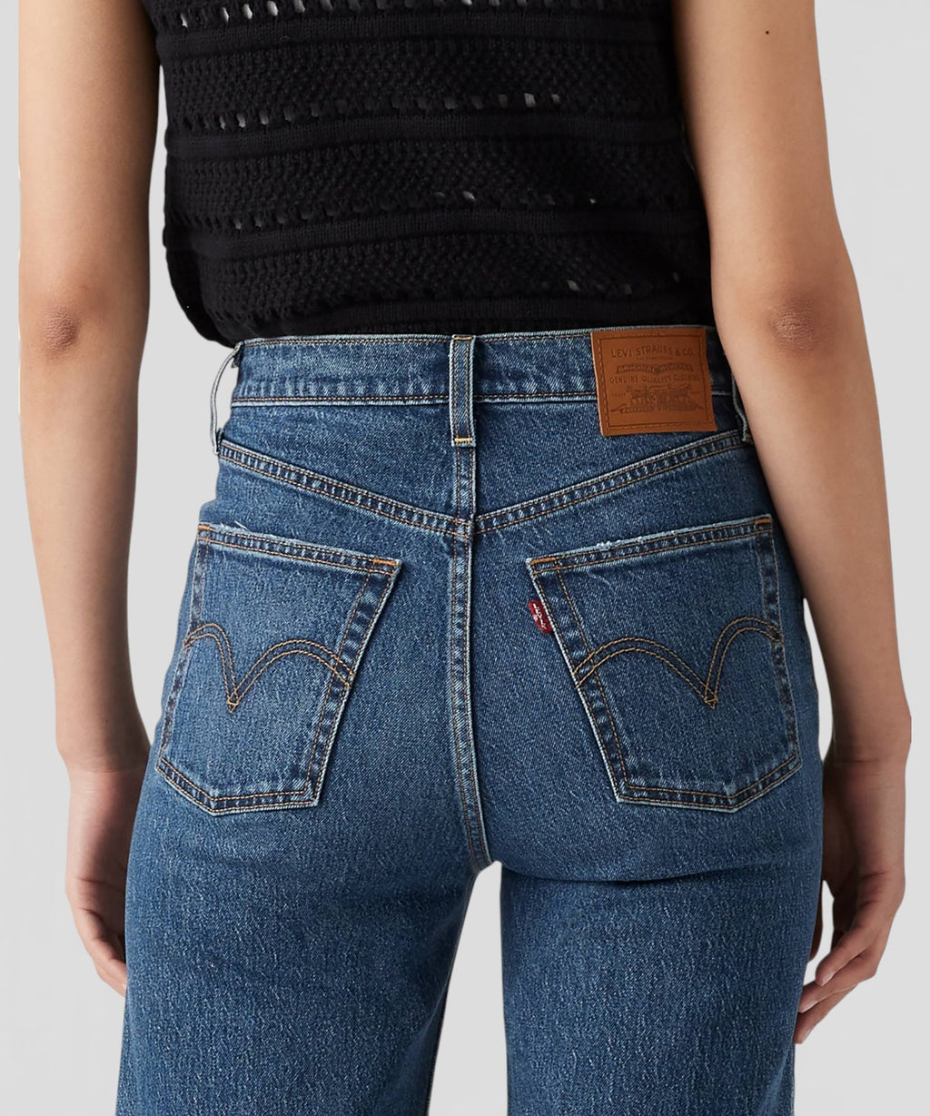 Levi's Ribcage Straight Ankle High-Waisted Jeans